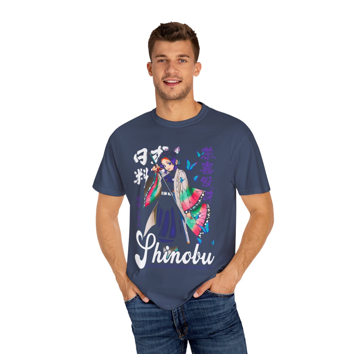 Shinobu Kocho Unisex Terry Oversized T shirts