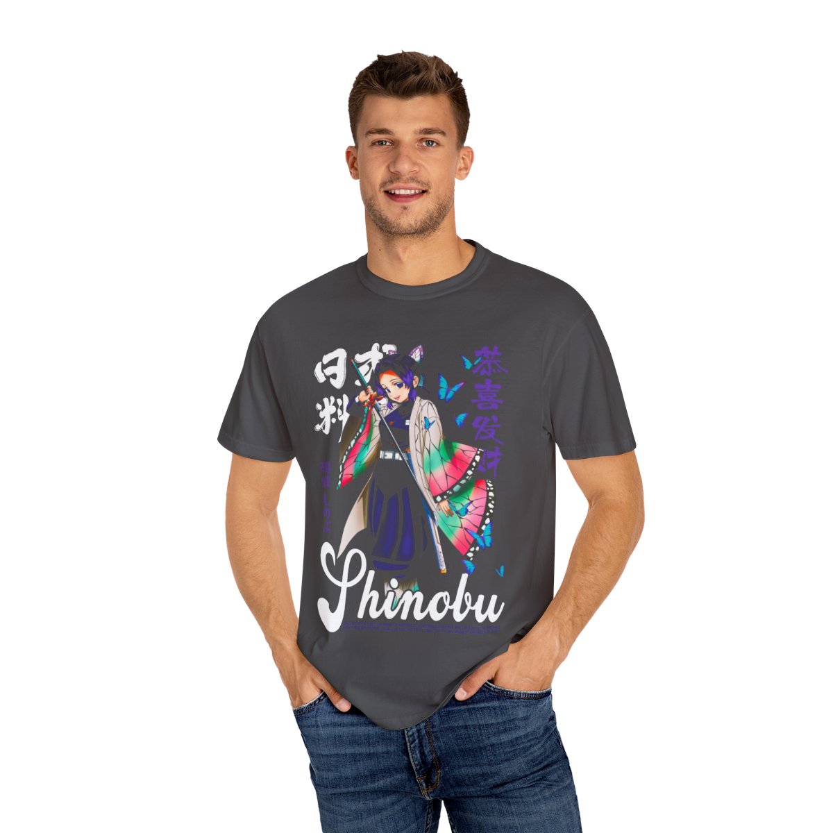 Shinobu Kocho Unisex Terry Oversized T shirts